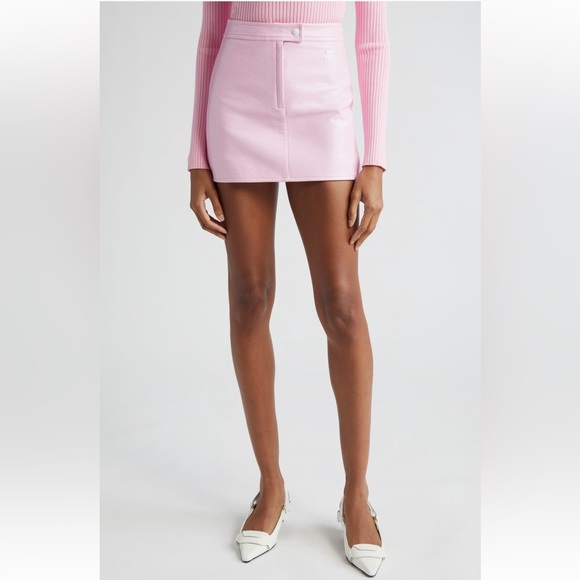 Courreges Dresses & Skirts - COURREGES Pink Mini Skirt Size 34